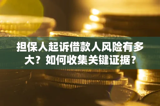 北京担保人起诉借款人风险有多大？如何收集关键证据？