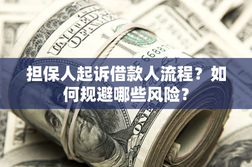 北京担保人起诉借款人流程？如何规避哪些风险？
