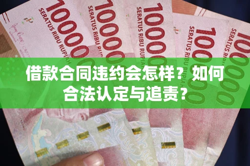 北京借款合同违约会怎样？如何合法认定与追责？