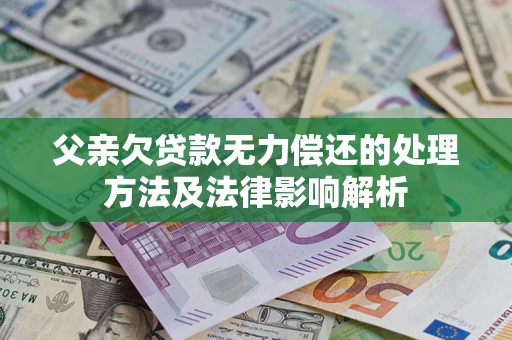 北京父亲欠贷款无力偿还的处理方法及法律影响解析